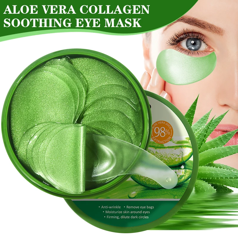 Skincare Omg - 60 قطعة الألوة فيرا الكولاجين قناع