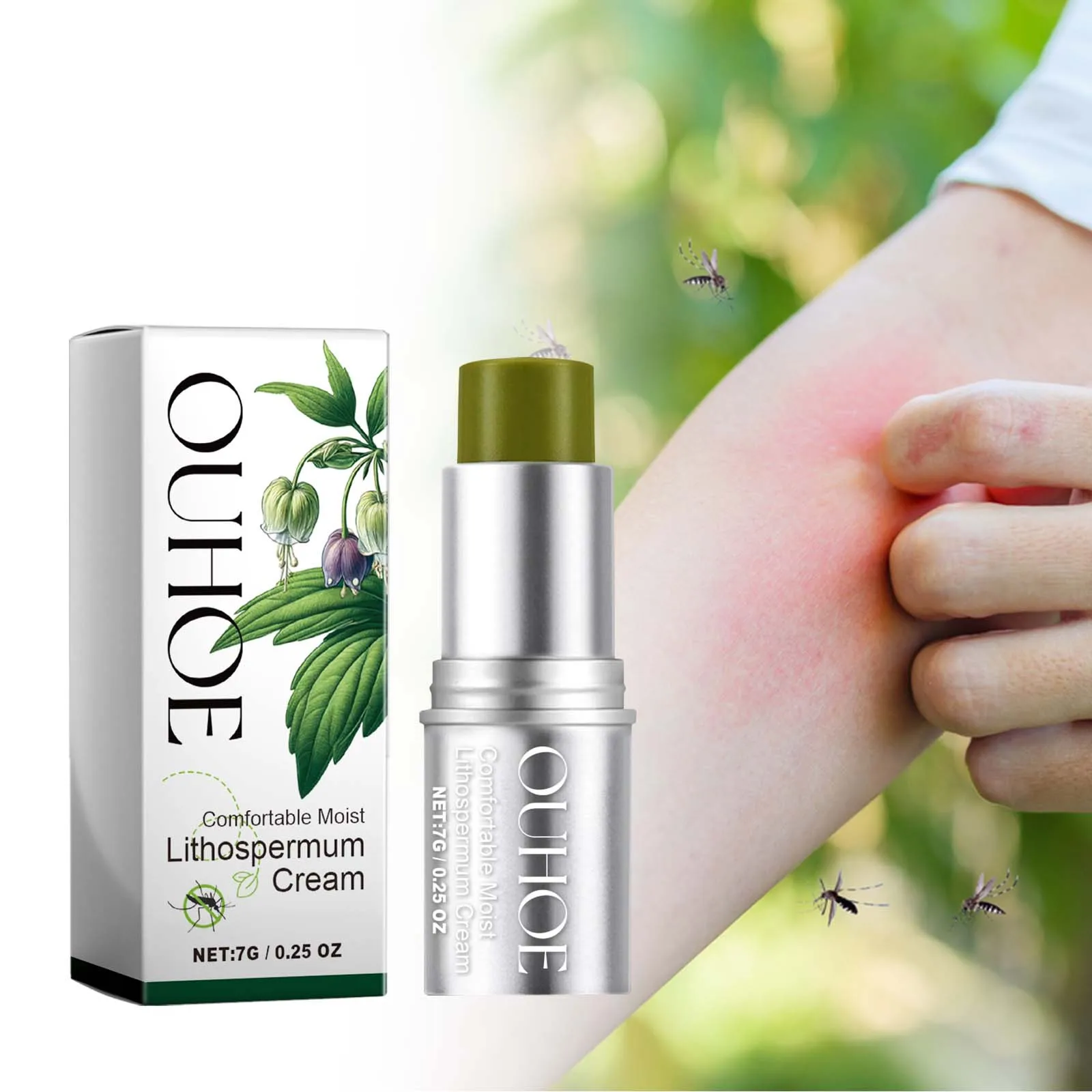 Skincare Natur E - كريم طارد للبعوض بالأعشاب البنفسجية من