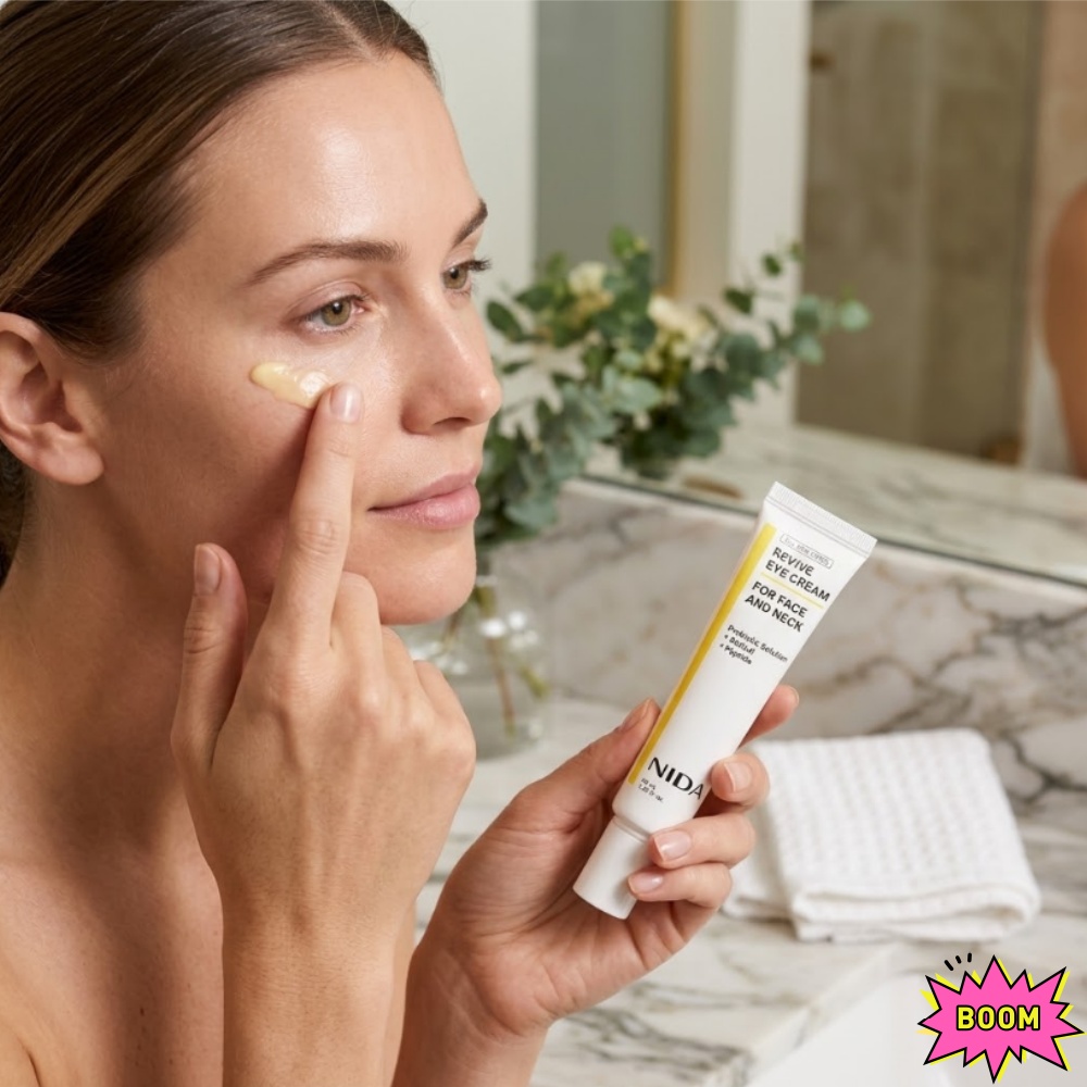 كريم العين نيدا بالريتينول وال - مراجعة Eye Cream Peptide وسعره