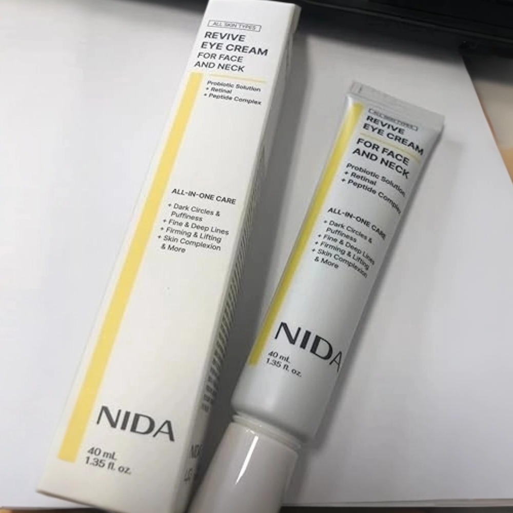 كريم العين الكوري نيدا ريفايف  - مراجعة Eye Cream Peptide وسعره