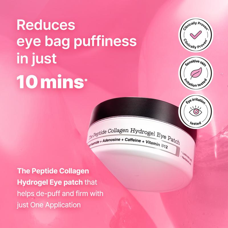 لصقات هيدروجيل الكولاجين الببت - مراجعة Eye Cream Peptide وسعره