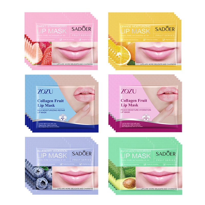 30 قطعة قناع الشفاه الفواكه تر - مراجعة Skincare Omg وسعره